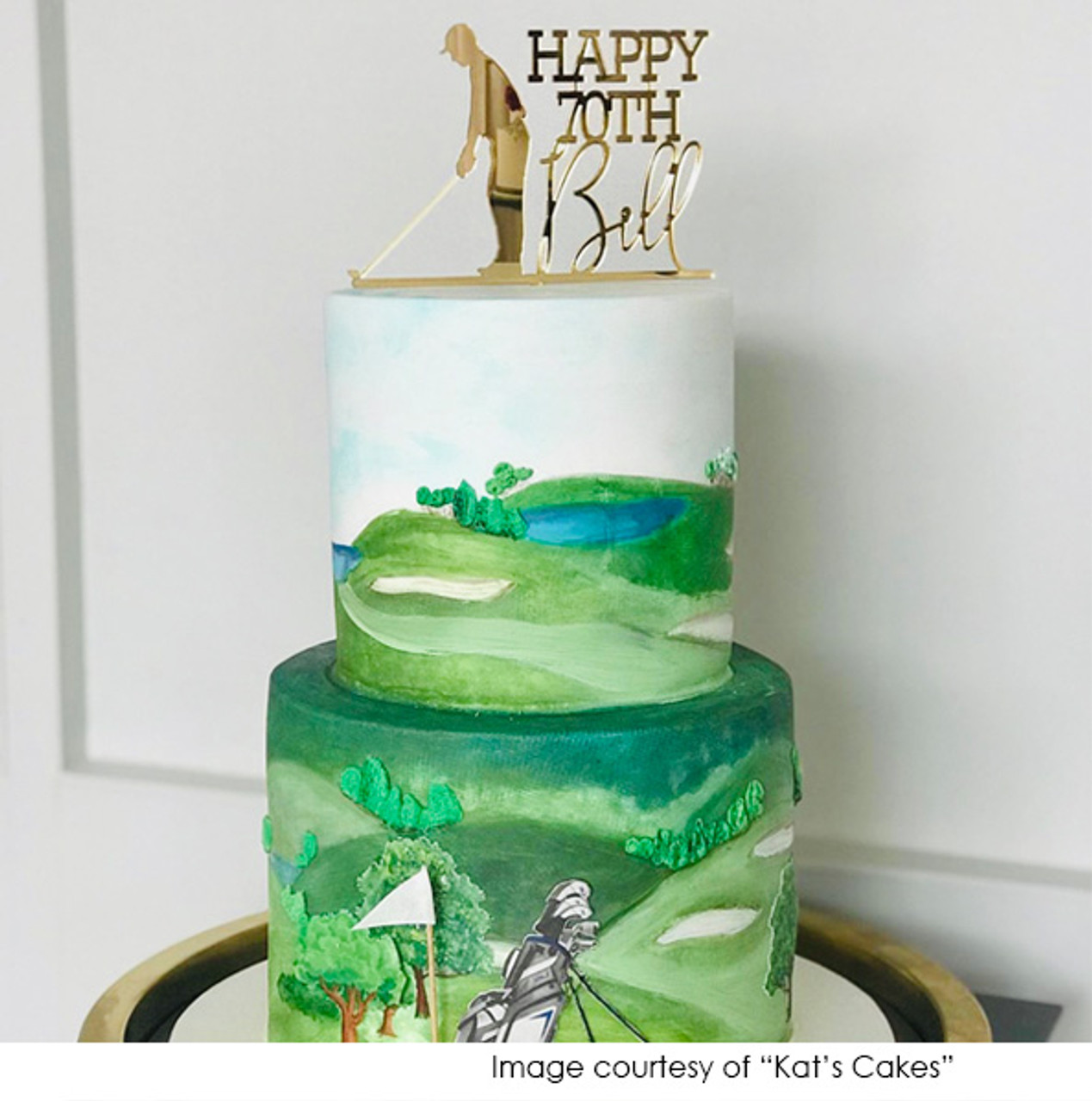 Classic Size Golf Cake – Flour Shop