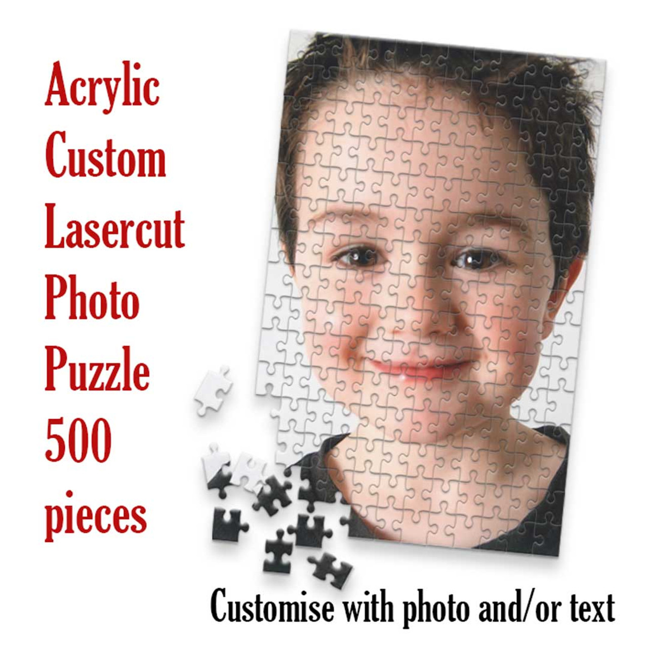 Personalised photo jigsaw puzzle