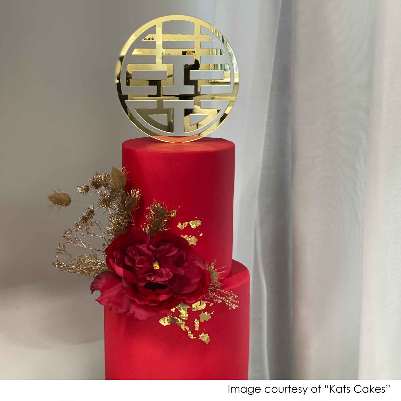 Red and white chinese wedding cake hi-res stock photography and images -  Alamy