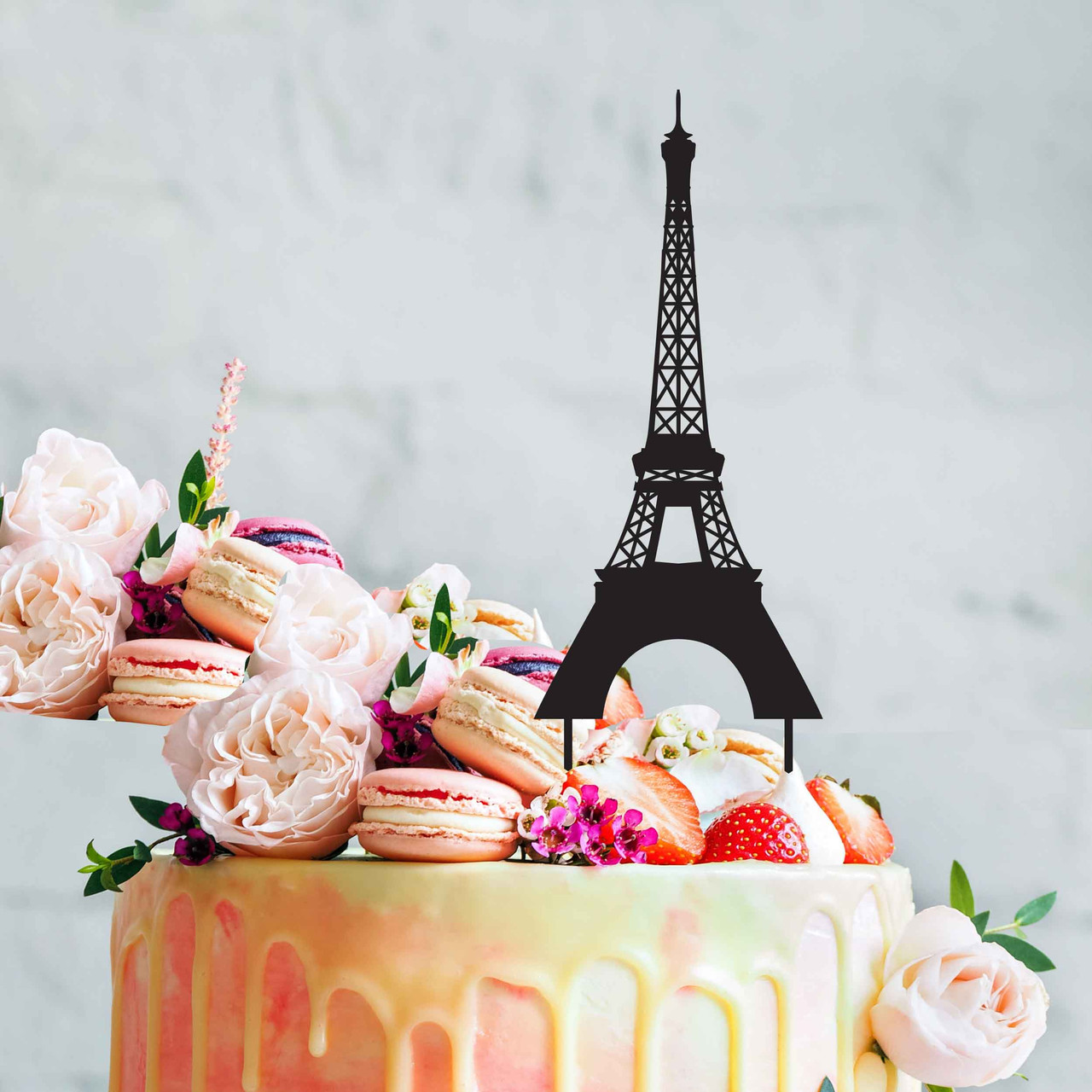 Eiffel Tower- Paris Themed 1St Birthday Cake! - CakeCentral.com