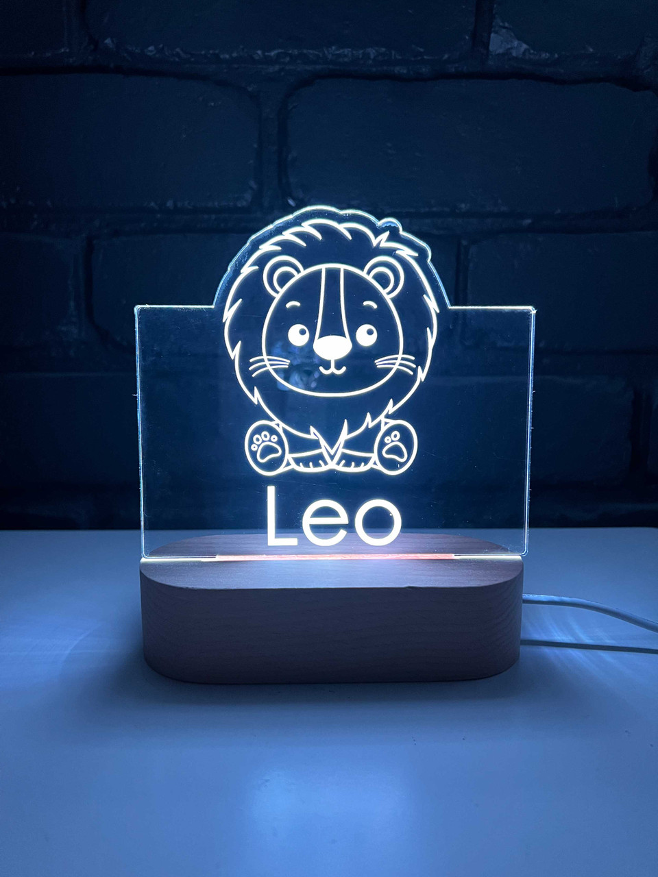 Little Lion LED Nightlight | Roaring Safari Bedroom Decor