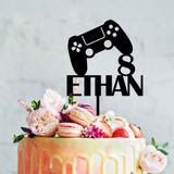 Personalised Playstation Game Controller cake topper - perfect for a Playstation Birthday Cake