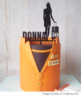 Personalised Flight Hostess Cake Topper