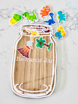 Personalised Dinosaurs Rewards Jar