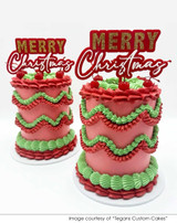 Where to Buy Personalised Christmas Cake Toppers in Australia