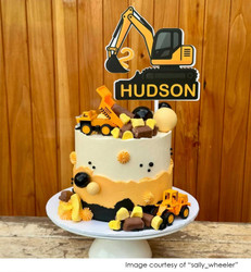 Trucks & Digger Themed Birthday