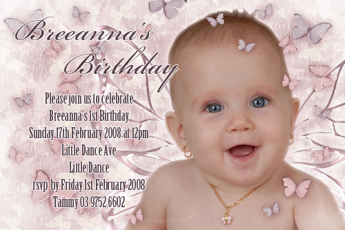 Fairy Birthday Party Invitations