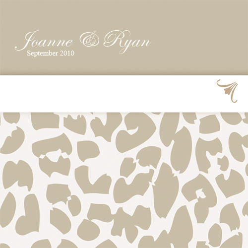 Leopard Print Wedding Invitations Leopard Print Wedding Invitations