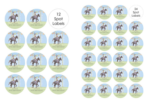 Boys Pony Birthday Party Personalised Party Labels & Stickers and stickers Boys Pony Birthday Party Personalised Party Labels & Stickers and stickers