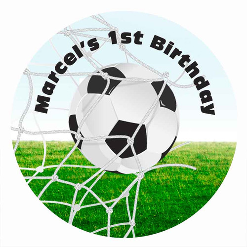 Soccer  Personalised Party Labels & Stickers and stickers