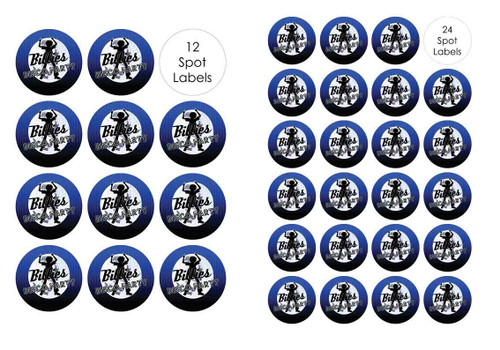 Boys Blue Disco Party Personalised Party Labels & Stickers & Stickers Boys Blue Disco Party Personalised Party Labels & Stickers & Stickers
