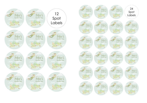 Peterpan Neverland Party Personalised Stickers & Labels