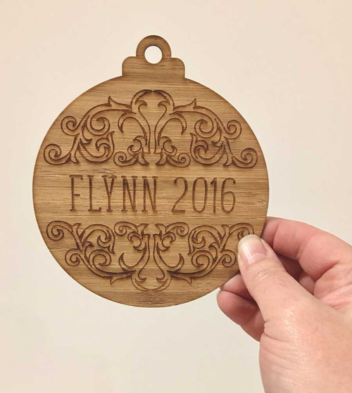 Ornamental Flourish Christmas Tree decoration Ornamental Flourish Christmas Tree decoration