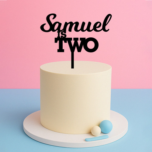 Personalised Age Cake Topper Personalised Age Cake Topper
