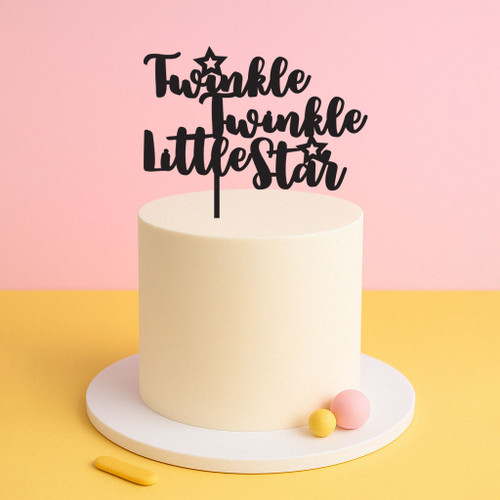Twinkle Little Star Cake Topper