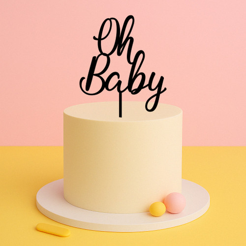 Oh Baby Cake Topper Oh Baby Cake Topper