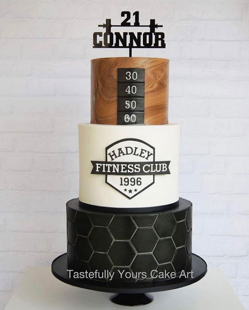 Gym theme Birthday Cake 1.5 kg