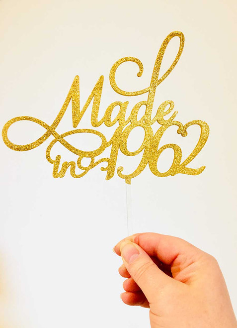 Made in Custom year Cake topper.  Afterpay available. Made in Custom year Cake topper.  Afterpay available.