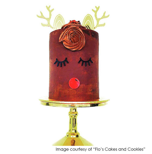 Christmas Ruldolph Cake Decorating Kit - Laser Cut Christmas Cake Decorations made in Australia