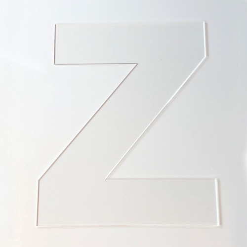 Letter Z cake template for sale online in Australia. Buy Letter Z alphabet cake template with AfterPay PayPal or Card