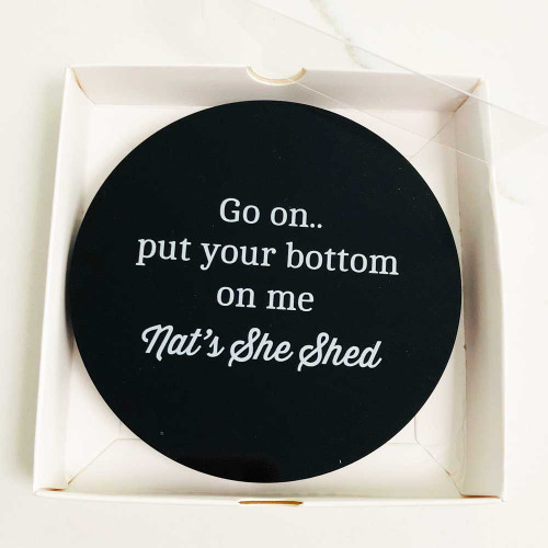 Funny Personalised Drink Coasters Novelty Gift