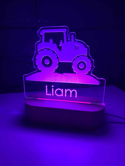 Tractor LED Night Light - 7 colour changes