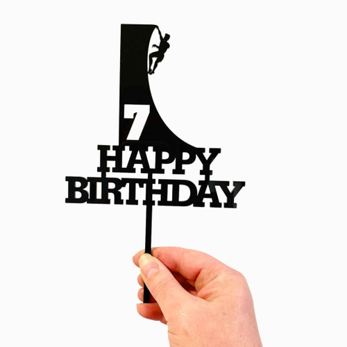 Custom Ninja Warrior Birthday Cake Topper