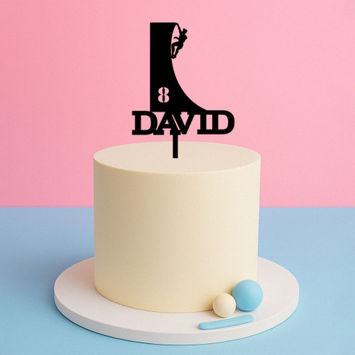 Ninja Warrior Cake Topper