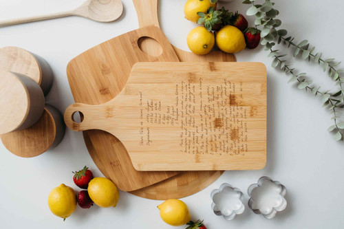 Hand written recipe engraved gift - start a beautiful family tradition. Hand written recipe engraved gift - start a beautiful family tradition.