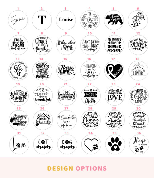 Silicone Beaded Keychain Bracelet Design Options