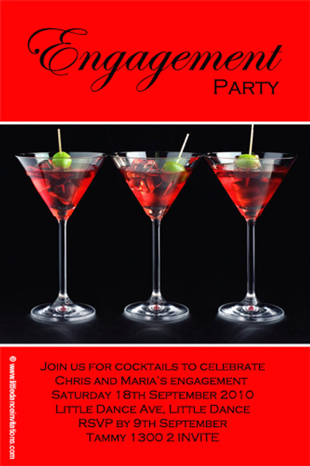 Personalised engagement party invitation - Red theme. Australian online invitation shop that sells invitations near me. Personalised engagement party invitation - Red theme. Australian online invitation shop that sells invitations near me.