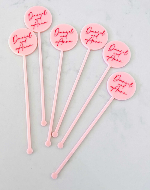 Custom Drink Stirrers for special occasions. Custom Drink Stirrers for special occasions.