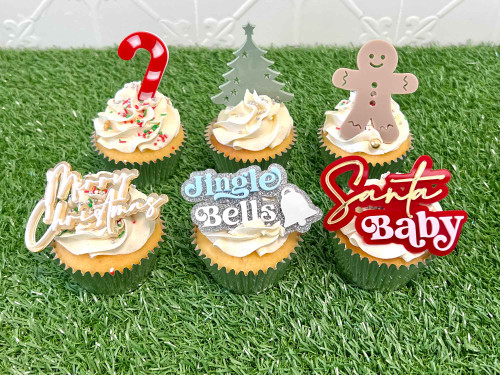 Shop Christmas Toppers at Best Price | Cake Toppers | All About Baking