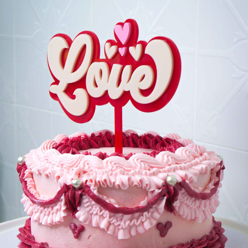 Double layered cake topper Double layered cake topper