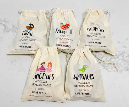 Themed wooden Memory Games Themed wooden Memory Games