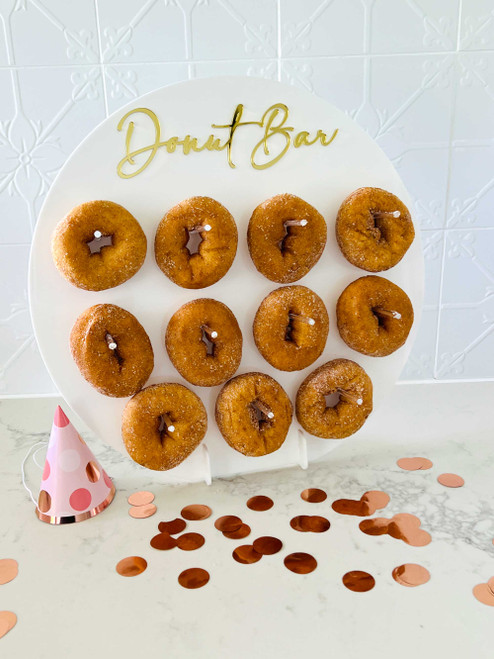 Big Dot of Happiness Donut Worry, Let's Party - DIY Shaped Doughnut Party  Cut-Outs - 24 Count