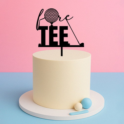 ForeTEE Golf Cake Topper