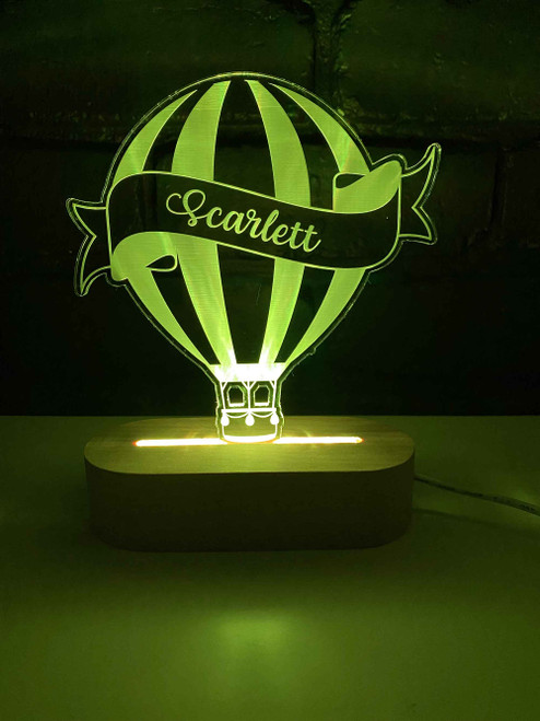 Whimsical Charm: Admire the Delicate Details of our Hot Air Balloon Design