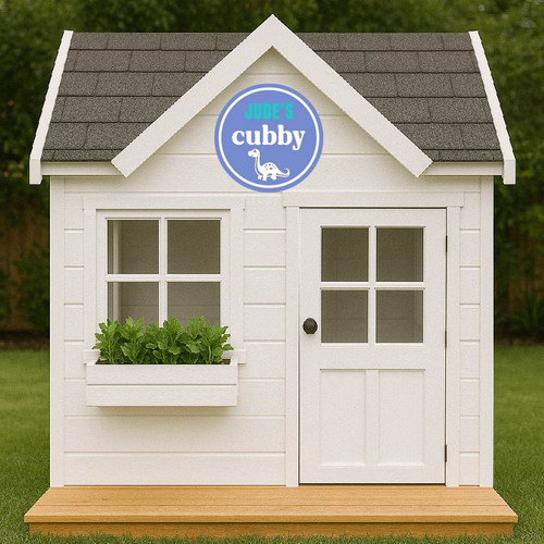 Personalised Dinosaur Cubby House Sign
