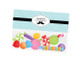 Little Moustache Man party themed personalised birthday party lolly bag, loot bag and party favour bags.