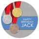 Olympic Games Party Personalised Party Labels & Stickers & Stickers.