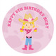Cowgirl Party Personalised Stickers & Labels