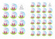 Bounce Jumping Castle Birthday Party Labels and Stickers.