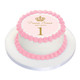 Princess Party Personalised Birthday Cake Icing Crown With Name. Buy online in Australia with AfterPay Paypal and Card