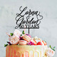 Personalised  Wedding Anniversary Custom Cake Topper