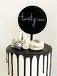 Mini Twenty-One 21 Cake Topper