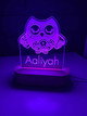 Owl LED Night Light - 7 colour changes
