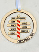 Personalised North Pole Christmas Decorations