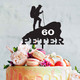 Hiking cake topper. Made in Melbourne, Australia. Buy with Afterpay, PayPal or Card.