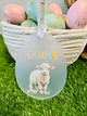 Lamb personalised Easter Gift Tag
